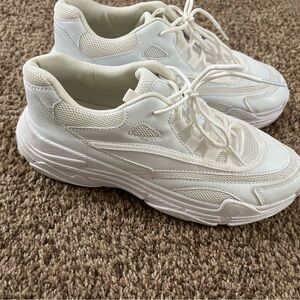 White Athletic Sneakers